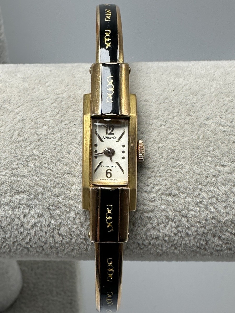 Nivada Bangle Cuff Ladies Watch Manual Wind 11MM 5.5 display picture 3
