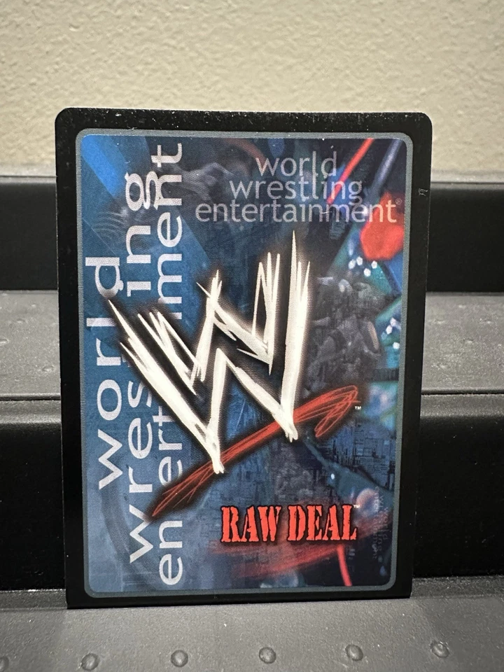 WWE WWF Raw Deal CCG - Sweet Chin Music Ultra Rare - Image 2 of 2
