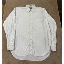 Vintage Gitman Bros for Patrick James Dress Shirt Men's Size 15 1/2 35 White L/S