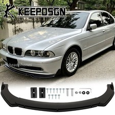 Für 5er M5 E39 520i Auto Frontstoßstange Frontlippe Spoilerlippe Tuning Schwarz