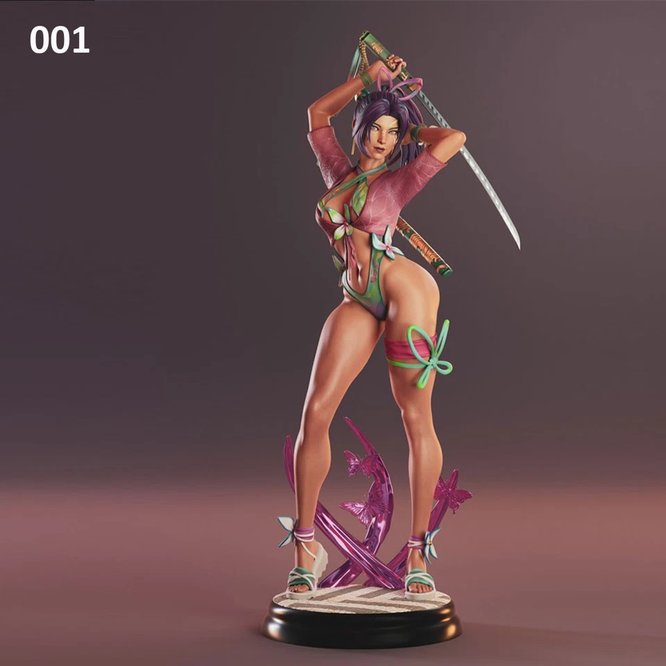 Psylocke 1/8 1/6 1/4 3D Print Model Kit Unpainted Unassembled 2 Version - Image 2 of 4