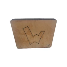 Accucut “Fun House W”  4" Alphabet Die.