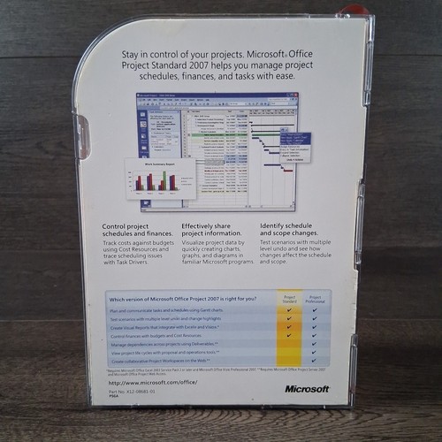 Microsoft Office Project Standard 2007 Academic Full Version - Picture 4 of 6