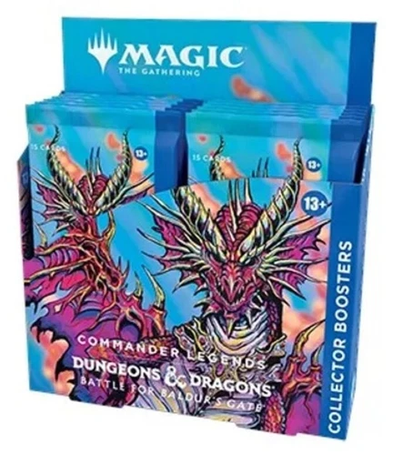 1x Commander Legends: Battle for Baldur's Gate - Collector Booster Box - MTG - S