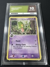 Pokémon TCG Treecko Pop Series Promos 4 15 Regular Common Ace 10 Not PSA