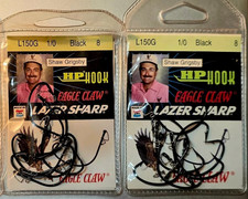 2-pack/16 Eagle Claw  Lazer Sharp Shaw Grigsb...