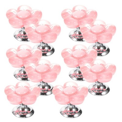 10 Pcs Toilet Flush Button Helper Tool Nail Protector Pusher Bathroom
