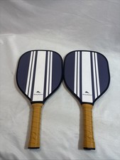 Tommy Bahama Pickleball Paddles Set Of Two Blue Stripes
