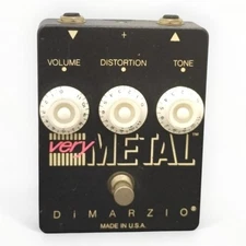 DiMarzio VERY METAL Distortion Effects Pedal Tested & Works 74501