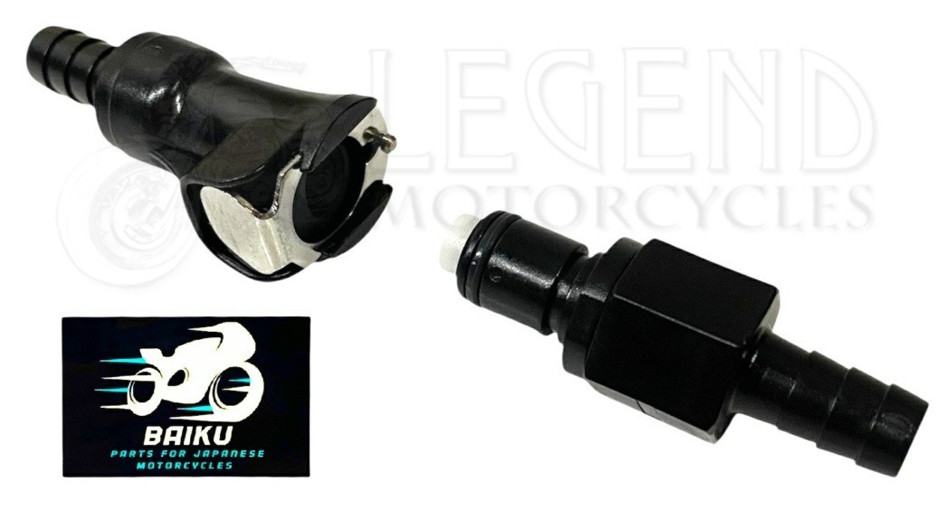 Quick Release Non Drip 6mm Race Fuel Coupler Connector Shut Off Petrol - A8-28