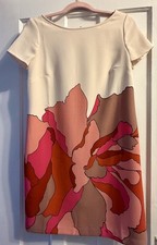 Ann Taylor LOFT Women's Short Sleeve Floral Dress- Size 4
