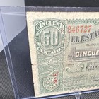 Mexico Estado de Chihuahua 50 Centavos 1914 Circulated Banknote currency — photo 2