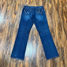 Wrangler Men's 36X36 Slim Boot Denim Jeans