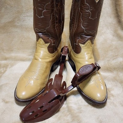 Tony Lama Vintage Cowboy Boots 9.5D With Box #0023 | eBay