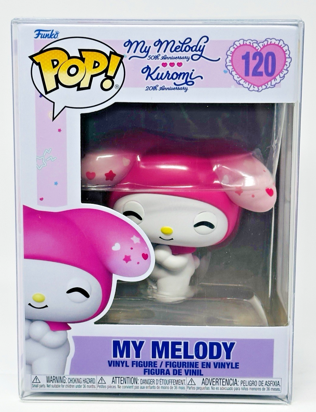 Funko Pop! My Melody 50th Anniversary: My Melody #120 with Premium Protector