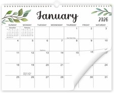 2026 Wall Calendar - 18 Monthly Wall Calendar 2026-2027, Jan 2026 - Jun 2027, 15