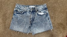 Zara Girls Denim Shorts 7y