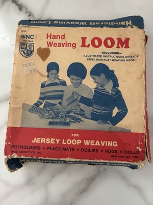 403 Red Metal Jersey Loop Potholder Maker With Box