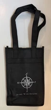 Derby Wine Estates Paso Robles California Black Winery Tote Bag-4 Bottles