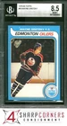 1979 TOPPS #18 WAYNE GRETZKY RC OILERS HOF BGS 8.5