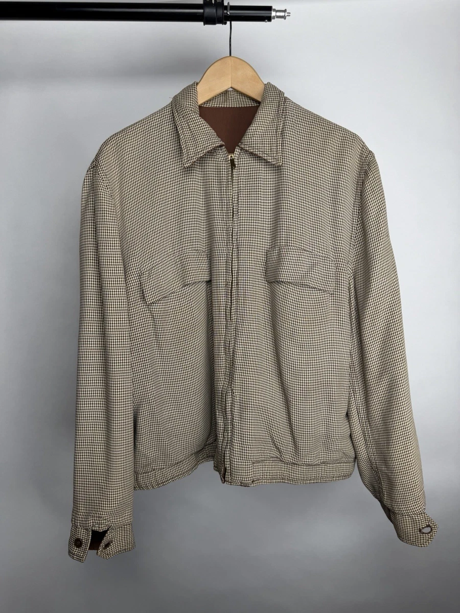 Gabardine Brown 1950s Vintage Outerwear Coats & Jackets for Men Gabardine Brown 1950s Vintage Outerwear Coats & Jackets for Men
