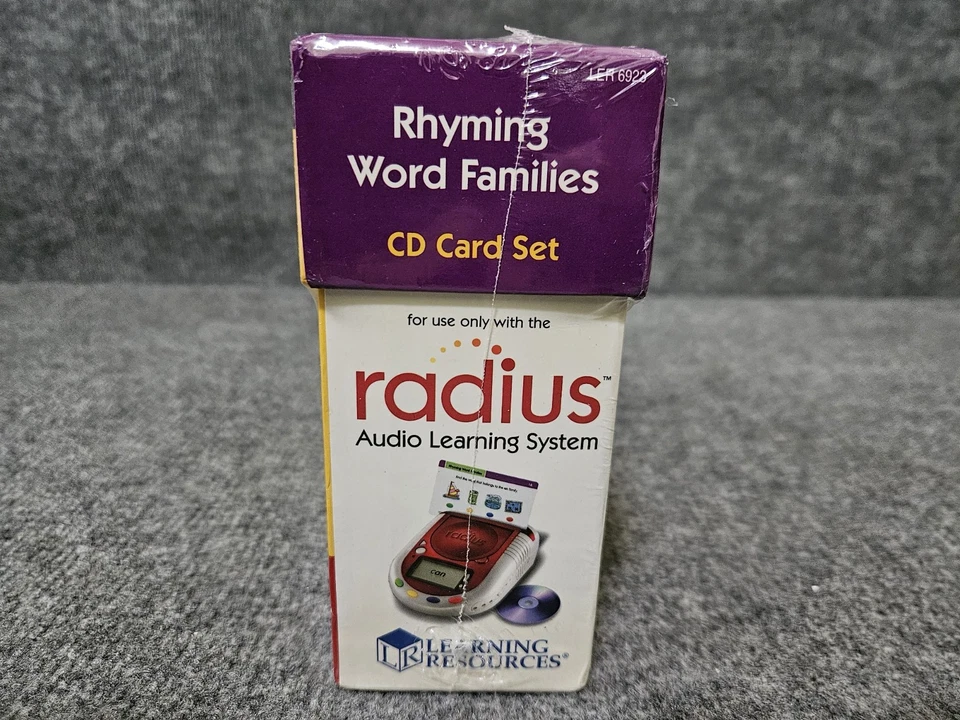 Learning Resources Rhyming Word Families CD Card Set - Image 3 of 4