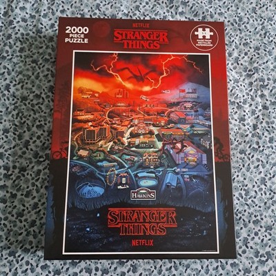 Puzzle Stranger Things 2000 Teile Netflix Conad NEU SEALED Selten