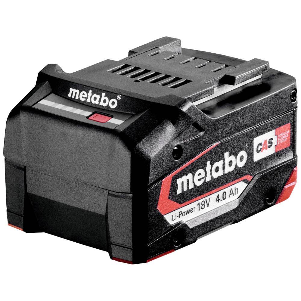Metabo 625027000 Batteria per elettroutensile 18 V 4.0 Ah Li-Ion