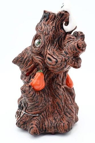 Árbol espeluznante de Halloween sacudiendo de colección con fantasmas y arañas se mueve y se ríe - Imagen 5 de 10