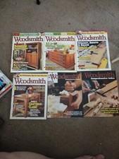 Woodsmith: Notes from the Shop Lot of 4 issues 2008. 2 Comprehensive Indexes.