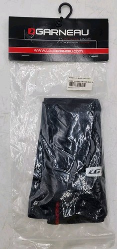 Louis Garneau LG Knee Warmers Black/ Red Sz XL/Extra Large Heatmaxx UPF 50 Pair - Picture 7 of 13