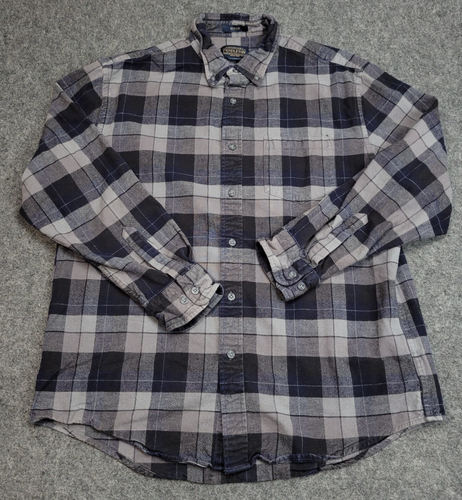 Pendleton Flanellhemd Herren Large grau Heritage Workwear Outdoor Jagd - Bild 2 von 8
