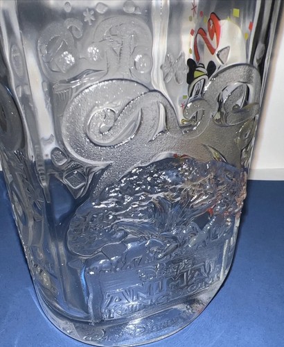 McDonalds Walt Disney World 2000 Mickey Mouse Safari Glass Cup (Animal Kingdom) - Imagen 14 de 23