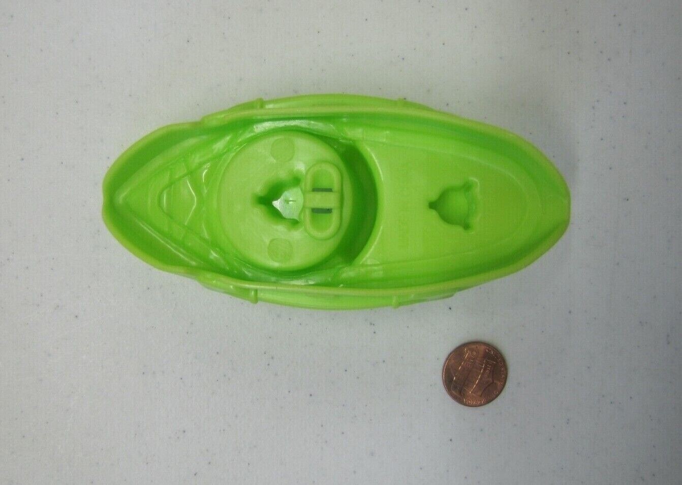 New! Fisher Price Little People Lime Green Kayak Boat Canoe Water Sports