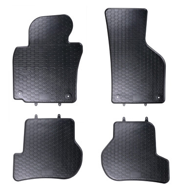 Auto Teppich Gummifußmatten passend für Volkswagen Scirocco JAHR 2011 G&H