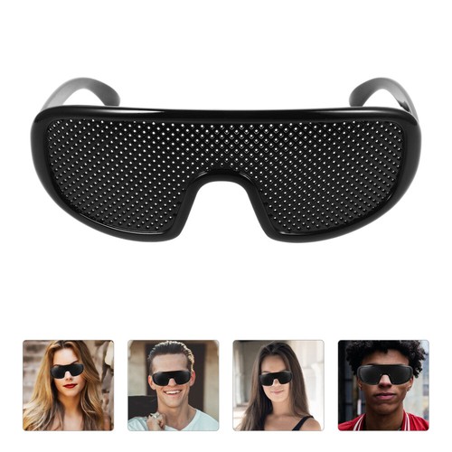 Pinhole Eyeglasses Protection Glasses Vision Improvement Glasses For Men - Picture 12 of 12