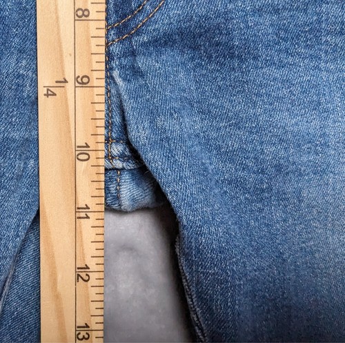 Jeans Levis uomo 32x30 blu 505 dritto lavaggio medio denim elasticizzato classico western - Foto 6 di 15