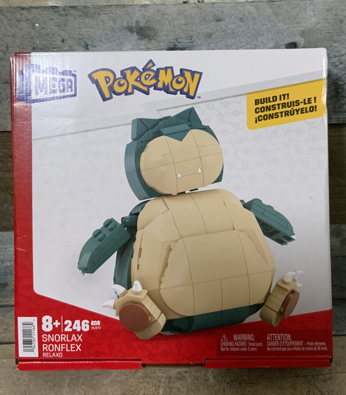 MEGA Pokémon Snorlax Building Set - 246pcs