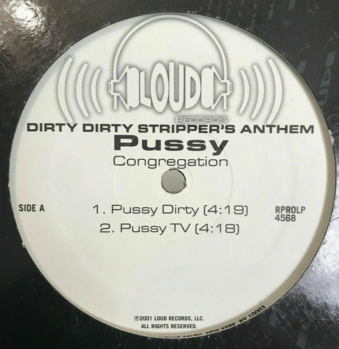 Congregation* / Yung-N – Pussy / Round And Round Vinyl Record 12" - 第 1/4 張圖片