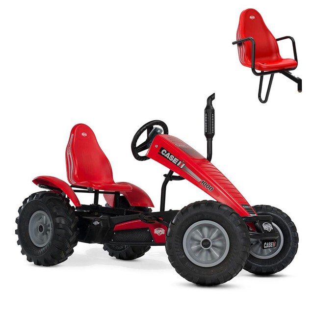 BERG Gokart Traxx Case IH E-Motor Hybrid XXL E-BFR inkl. Soziussitz BERG Gokart Traxx Case IH E-Motor Hybrid XXL E-BFR inkl. Soziussitz