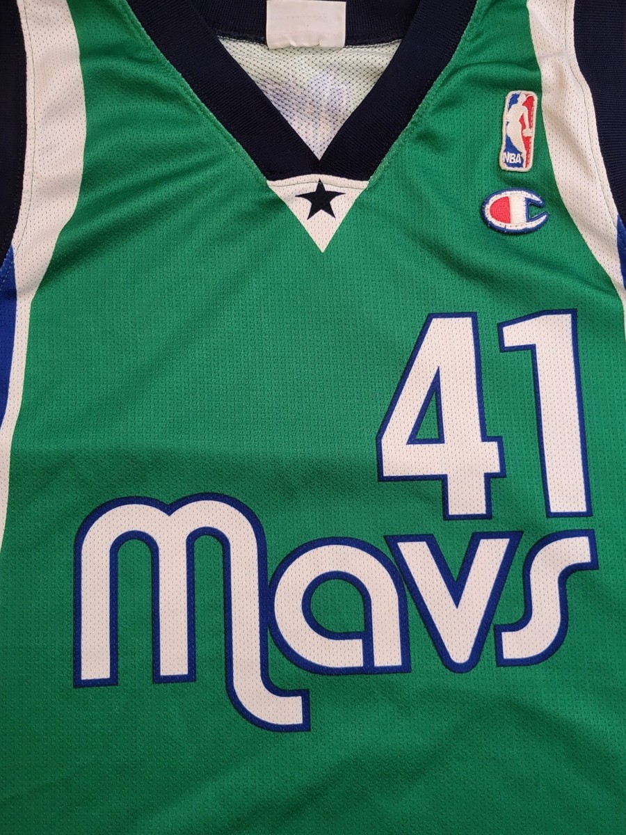 Dallas Mavericks Mavs NBA Basketball Champion Jersey #41
