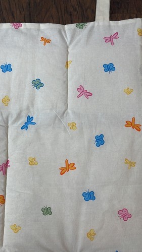 Winnie The Poo Baby Crib Organizer Colorful Pockets Catching Butterflies - Picture 13 of 13