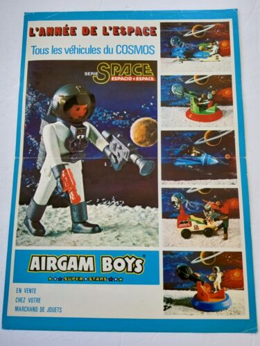 AIRGAM BOYS SPACE Action Figuren Spielzeugmesse Händler Mitarbeiter FRANZÖSISCH Werbung Slick - Bild 13 von 14