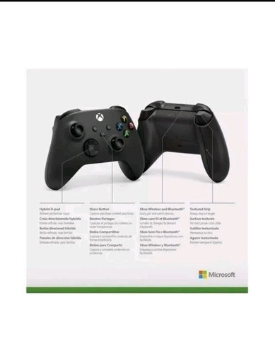 Controlador inalámbrico Microsoft Xbox Series X|S - negro carbón - Imagen 8 de 9