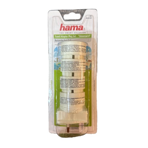 Hama Travel Adapter Plug Set Universal II Reisestecker Set - Bild 1 von 2