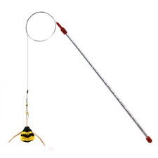 Go Cat Da Bee Cat  Kitten Wand Toy