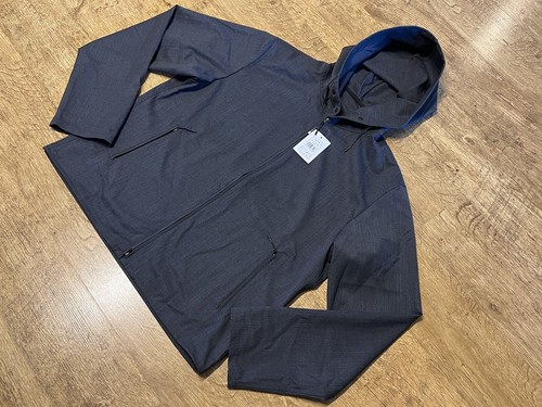 Y-3 CLASSIC REFINED WOOL STRECH HOODED WINDBREAKER MEDIUM GREY OVERSIZED RRP£300 - Picture 6 of 10