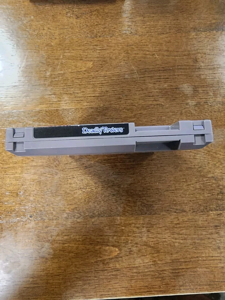 Deadly Towers (Nintendo Entertainment System, 1987) Genuine OEM Authentic - Image 4 of 4