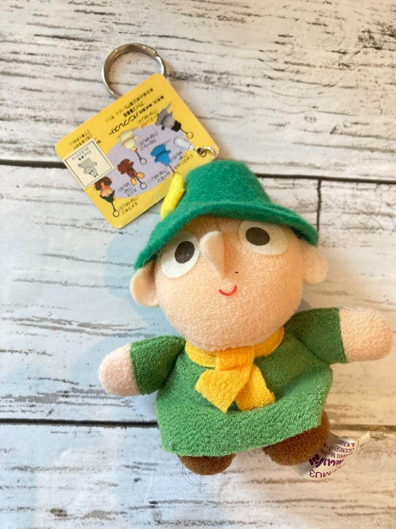 Moomin family plush Mascot Keychain lot set vintage rare