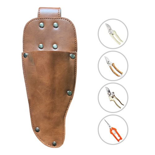 1pcs Garden Pruner Sheath Protective Leather Case Cover For Pruning Shears - Picture 8 of 9